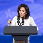 NATIONAL HARBOR, MD, UNITED STATES - 2017/02/23: Jeanine Pirro speaking at  the American Conservative Union's 2017 Conservative Political Action Conference (CPAC). (Photo by Michael Brochstein/SOPA Images/LightRocket via Getty Images)