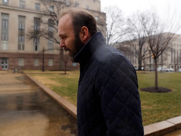 WASHINGTON, DC - FEBRUARY 04: Former Trump Aide Rick Gates attends a hearing on his fraud, conspiracy and money-laundering at the E. Barrett Prettyman United States Courthouse on February 7, 2018 in Washington, DC. Gates, who is charged along with former Trump campaign manager Paul Manafort, was in court seeking to change his legal representation. (Photo by Aaron P. Bernstein/Getty Images)