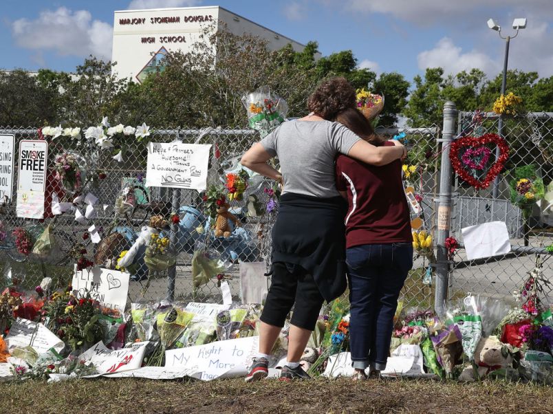 on February 23, 2018 in Parkland, Florida.