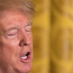 U.S. President Donald Trump speaks, during his joint press conference with Prime Minister Malcolm Turnbull of Australia, in the East Room of the White House, on Friday, February 23, 2018. (Photo by Cheriss May/NurPhoto)