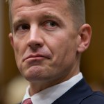 Erik Prince, founder of CEO of Blackwater, listens during a hearing in front of the House Oversight and Government Reform committee on Capitol Hill, Tuesday, October 2, 2007 in Washington, D.C. (Chuck Kennedy/MCT)