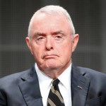 speaks onstage at the "American War Generals" panel during the National Geographic Channels portion of the 2014 Summer Television Critics Association at The Beverly Hilton Hotel on July 8, 2014 in Beverly Hills, California.