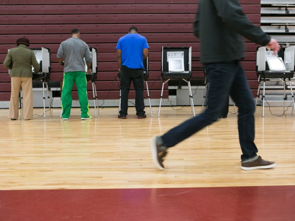 ATLANTA, GA - NOVEMBER 4:  Voters turn out to cast their ballots at polling locations on November 4, 2014 in Atlanta, Georgia.  (Photo by Jessica McGowan/Getty Images)