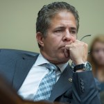 UNITED STATES - SEPTEMBER 28: Rep. Mike Bishop, R-Mich., attends a House Judiciary Committee hearing in Rayburn Building on oversight of the FBI featuring testimony by Director James Comey, September 28, 2016. (Photo By Tom Williams/CQ Roll Call)