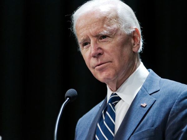 Former VP Joe Biden speaks during a partnership announcement between Doylestown Health and The Beau Biden Foundation, in Warminster, PA,on October 10, 2017. (Photo by Bastiaan Slabbers/NurPhoto)
