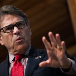 WASHINGTON, DC - OCTOBER 16: U.S. Secretary of Energy Rick Perry speaks at the Energy Policy Summit at the National Press Club, October 16, 2017 in Washington, DC. The event was organized by the American Association of Blacks in Energy (AABE). (Photo by Drew Angerer/Getty Images)