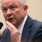 WASHINGTON, DC - NOVEMBER 14:  U.S. Attorney General Jeff Sessions testifies during a hearing before the House Judiciary Committee November 14, 2017 in Washington, DC. Sessions is expected to face questions from lawmakers again on whether he had contacts with Russians during the presidential campaign last year.  (Photo by Alex Wong/Getty Images)