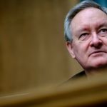 WASHINGTON, DC - JANUARY 30:  Committee Chairman Mike Crapo (R-ID) listens as Treasury Secretary Steven Mnuchin delivers the annual financial stability report to the Senate Banking, Housing and Urban Affairs Committee on January 30, 2018 in Washington, DC. Mnuchin said the Treasury can extend the government's debt limit suspension period into February before it exhausts its borrowing ability.  (Photo by Pete Marovich/Getty Images)