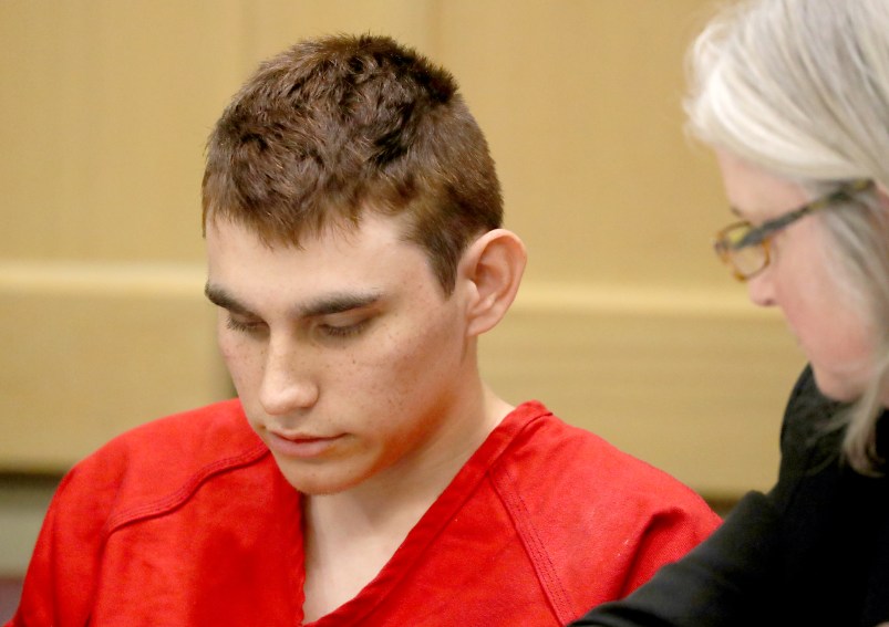 Nikolas Cruz appears in court for a status hearing before Broward Circuit Judge Elizabeth Scherer,  Cruz is facing 17 charges of premeditated murder in the mass shooting at Marjory Stoneman Douglas High School in Parkland.  Mike Stocker, South Florida Sun-Sentinel