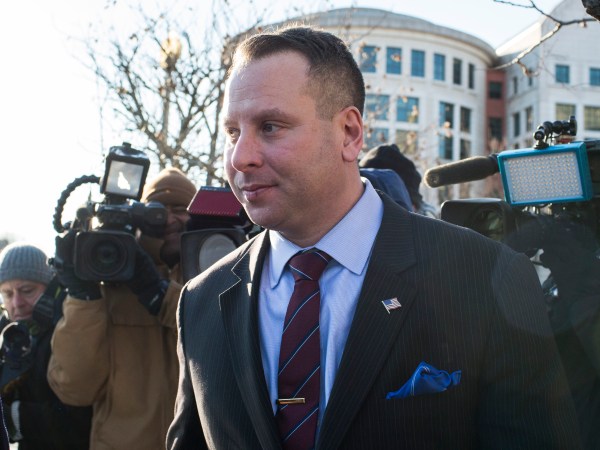 WASHINGTON, DC - MARCH 09: Former leaves the U.S. District Courthouse on March 9, 2018 in Washington, DC. (Photo by Zach Gibson/Getty Images)