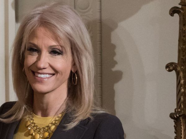 White House Counselor Kellyanne Conway, attended U.S. President Donald Trump's event celebrating the World Series Champion Houston Astros, in the East Room of the White House, on Monday, March 12, 2018. (Photo by Cheriss May) (Photo by Cheriss May/NurPhoto)