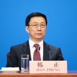 at The Great Hall of People on March 20, 2018 in Beijing, China.