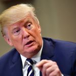 President Donald Trump holds a law enforcement roundtable on sanctuary cities, in the Roosevelt Room at the White House on March 20, 2018 in Washington, D.C. Photo by Kevin Dietsch/UPI