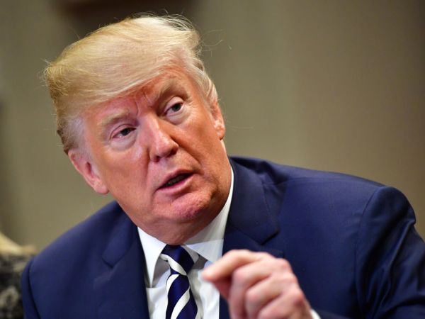 President Donald Trump holds a law enforcement roundtable on sanctuary cities, in the Roosevelt Room at the White House on March 20, 2018 in Washington, D.C. Photo by Kevin Dietsch/UPI