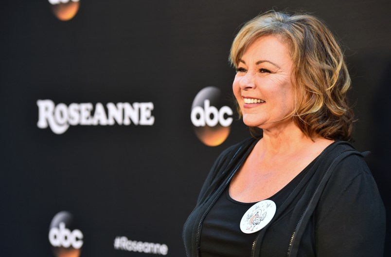 attends the premiere of ABC's "Roseanne" at Walt Disney Studio Lot on March 23, 2018 in Burbank, California.