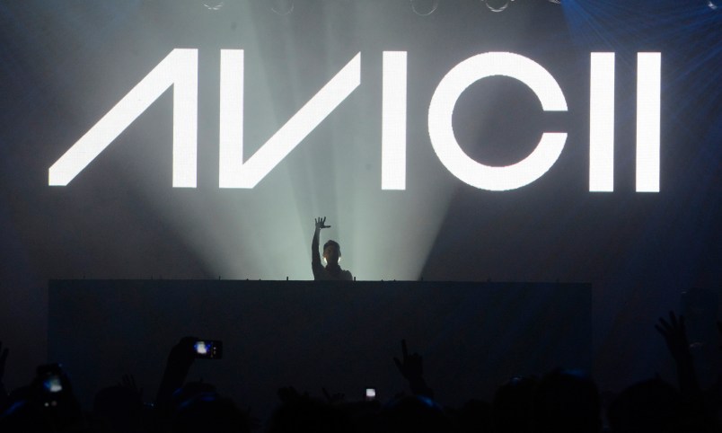 Avicii performs at Roseland Ballroom on October 10, 2013 in New York City. *** Local Caption *** Avicii