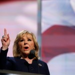 Gov. Mary Fallin of Oklahoma speaks during the final day of the 2016 Republican National Convention at Quicken Loans Arena in Cleveland, Ohio, July 21, 2016