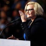 PHILADELPHIA, PA - JULY 28: on the fourth day of the Democratic National Convention at the Wells Fargo Center, July 28, 2016 in Philadelphia, Pennsylvania. Democratic presidential candidate Hillary Clinton received the number of votes needed to secure the party's nomination. An estimated 50,000 people are expected in Philadelphia, including hundreds of protesters and members of the media. The four-day Democratic National Convention kicked off July 25. (Photo by Aaron P. Bernstein/Getty Images)