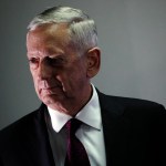 U.S. Defense Secretary James Mattis listens to a question during a news conference at Camp Lemonnier in Ambouli, Djibouti April 23, 2017. REUTERS/Jonathan Ernst