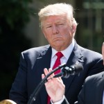 Scott Pruitt, EPA Administrator, spoke after President Trump made the statement that the United States is withdrawing from the Paris Climate Accord, in the Rose Garden of the White House, On Thursday, June 1, 2017. (Photo by Cheriss May) (Photo by Cheriss May/NurPhoto)