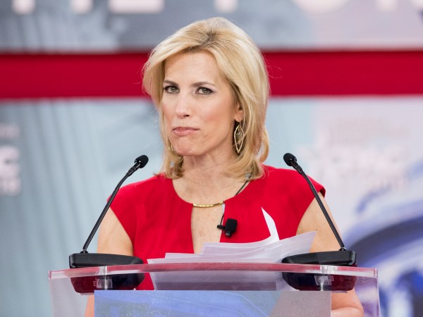 OXON HILL, MD, UNITED STATES - 2018/02/23: Laura Ingraham, American radio host, at the Conservative Political Action Conference (CPAC) sponsored by the American Conservative Union held at the Gaylord National Resort & Convention Center in Oxon Hill. (Photo by Michael Brochstein/SOPA Images/LightRocket via Getty Images)
