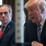 WASHINGTON, DC - MARCH 8: Secretary of Veterans Affairs David Shulkin listens as President Donald Trump speaks during a cabinet meeting in the Cabinet Room at the White House in Washington, DC on Thursday, March 08, 2018. (Photo by Jabin Botsford/The Washington Post)