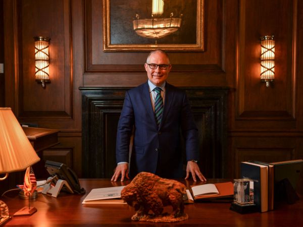 WASHINGTON, DC - NOVEMBER 15: Scott Pruitt, Administrator of the Environmental Protection Agency is photographed at the EPA on November 15, 2017 in Washington, D.C. (Photo by Ricky Carioti/The Washington Post)