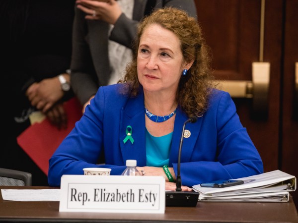 Rep. Elizabeth Esty (CT 5th District), speaks at a forum to examine evidence-based violence prevention and school safety measures. The forum was held on Capitol Hill in Washington, D.C., on Tuesday, March 20, 2018. (Photo by Cheriss May) (Photo by Cheriss May/NurPhoto)