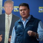 UNITED STATES - APRIL 4: Rep. Todd Rokita, R-Ind., who is running for the Republican nomination for Senate in Indiana, addresses voters in South Bend, Ind., on April 4, 2018. (Photo By Tom Williams/CQ Roll Call)