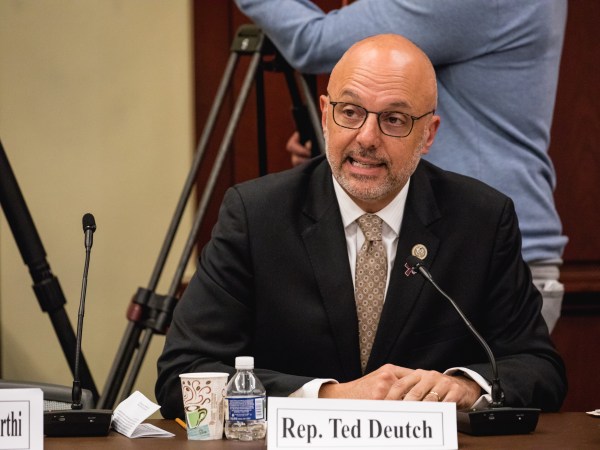 Rep. Ted Deutch (D-FL 21st District), speaks at a forum to examine evidence-based violence prevention and school safety measures. The forum was held on Capitol Hill in Washington, D.C., on Tuesday, March 20, 2018. (Photo by Cheriss May) (Photo by Cheriss May/NurPhoto)