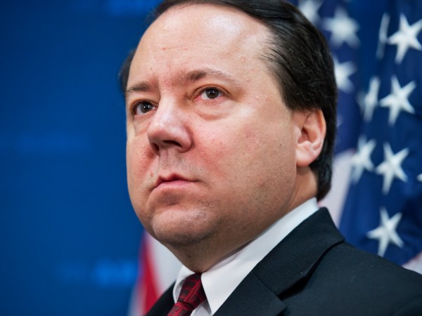 UNITED STATES - JUNE 10: Rep. Pat Tiberi, R-Ohio, attends a news conference after a meeting of the House Republican Caucus in the Capitol, June 10, 2014. (Photo By Tom Williams/CQ Roll Call)