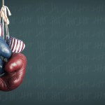 Election Day 2014 - Democrats and Republicans in the campaign