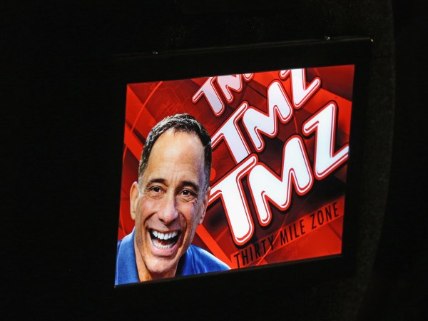 TMZ Founder Harvey Levin (L) and actress Tara Reid attend the launch party for IGT's TMZ Video Slots at the Hard Rock Hotel & Casino on August 28, 2016 in Las Vegas, Nevada.