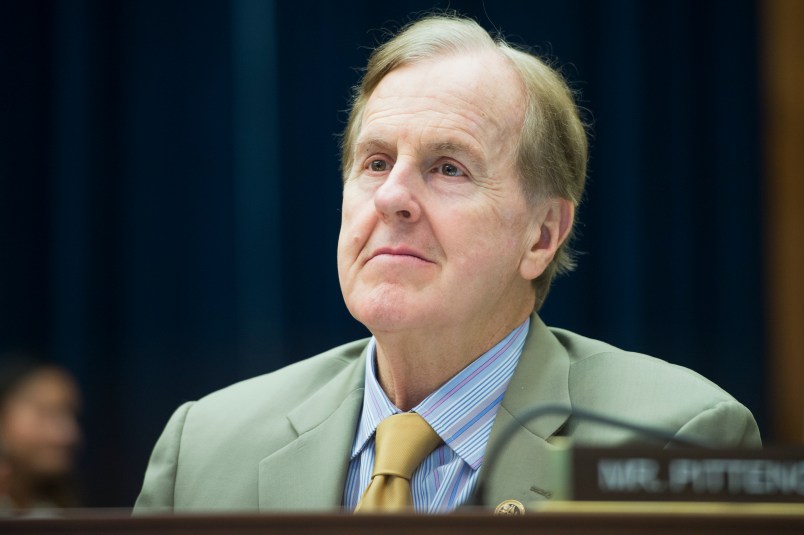 UNITED STATES - SEPTEMBER 22: Rep. Robert Pittenger, R-N.C., attends a House Financial Services Committee in Rayburn Building titled “The Annual Report of the Financial Stability Oversight Council,” featuring testimony by Treasury Secretary Jack Lew, September 22, 2016. (Photo By Tom Williams/CQ Roll Call)