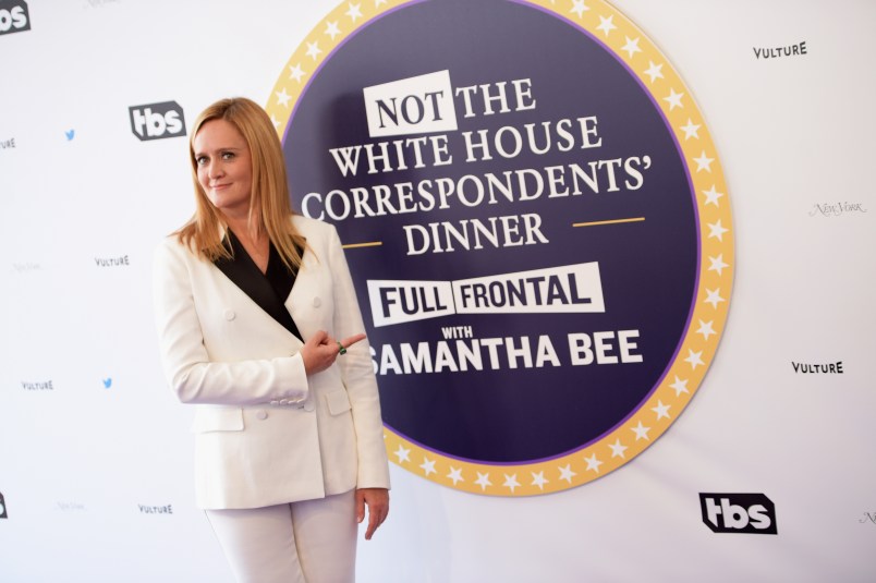 attends Full Frontal With Samantha Bee's Not The White House Correspondents' Dinner at DAR Constitution Hall on April 29, 2017 in Washington, DC.