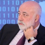 MOSCOW, RUSSIA - FEBRUARY, 9 (RUSSIA OUT) Russian businessman and billionaire Viktor Vekselberg attends the congress of Russian Union of Industrialists and Entrepreneurs (RSPP) at Ritz Calton Hotel in Moscow, Russia,  February,9, 2018. Vladimir Putin who is expected to be re-elected during the Presidential Elections 2018 planned on March,18. ( Photo by Mikhail Svetlov/Getty Images)