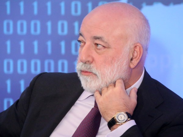 MOSCOW, RUSSIA - FEBRUARY, 9 (RUSSIA OUT) Russian businessman and billionaire Viktor Vekselberg attends the congress of Russian Union of Industrialists and Entrepreneurs (RSPP) at Ritz Calton Hotel in Moscow, Russia,  February,9, 2018. Vladimir Putin who is expected to be re-elected during the Presidential Elections 2018 planned on March,18. ( Photo by Mikhail Svetlov/Getty Images)