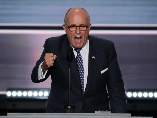 CLEVELAND, OH - JULY 18:  on the first day of the Republican National Convention on July 18, 2016 at the Quicken Loans Arena in Cleveland, Ohio. An estimated 50,000 people are expected in Cleveland, including hundreds of protesters and members of the media. The four-day Republican National Convention kicks off on July 18. (Photo by Alex Wong/Getty Images)