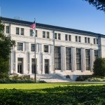 Department of the Interior on the Mall in Washington DC USA