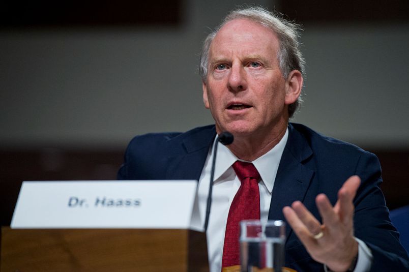 UNITED STATES - AUGUST 4: Richard Haass, president of the Council on Foreign Relations, testifies during a Senate Armed Services Committee hearing in Dirksen Building on the "Joint Comprehensive Plan of Action (JCPOA) and the military balance in the Middle East," August 4, 2015. (Photo By Tom Williams/CQ Roll Call)
