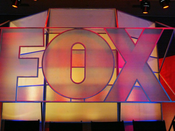UNIVERSAL CITY, CA - JANUARY 17:  Fox Network logo is displayed during the 2005 Television Critics Winter Press Tour at the Hilton Universal Hotel on January 17, 2005 in Universal City, California.  (Photo by Frederick M. Brown/Getty Images) *** Local Caption *** Fox