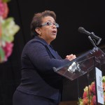 attends The Center For Reproductive Rights Hosts 25th Anniversary Celebration on October 24, 2017 in New York City.