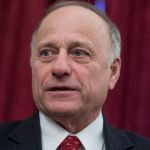 UNITED STATES - JANUARY 19: Rep. Steve King, R-Iowa, attends a rally for Iowans in Russell Building prior to the the anti-abortion March for Life on the Mall on January 19, 2018. (Photo By Tom Williams/CQ Roll Call)