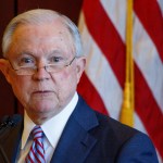 SCRANTON, PA, UNITED STATES - 2018/06/15: Attorney General Jeff Sessions delivers remarks on immigration and law enforcement actions to cadets from Lackwanna College Police Academy. (Photo by Michael Candelori/Pacific Press/LightRocket via Getty Images)