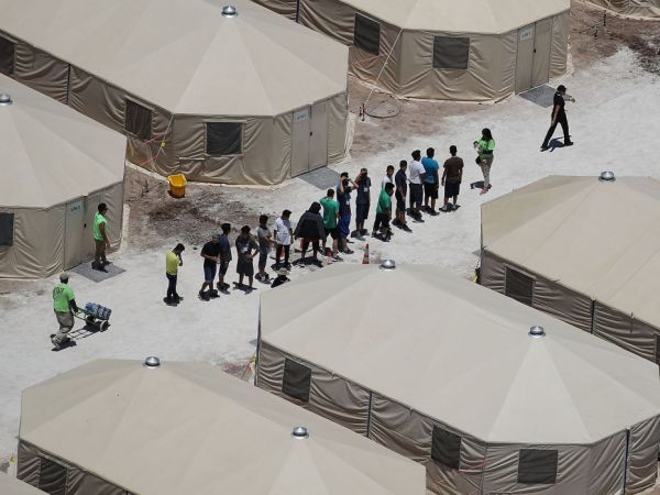 on June 19, 2018 in Tornillo, Texas.