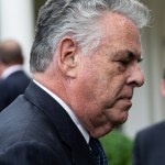 Congressman Peter King attends ceremony where U.S. President Donald Trump signs S. 2372, the VA Mission Act of 2018 in the Rose Garden of the White House, on Wednesday, June 6, 2018. (Photo by Cheriss May/NurPhoto)