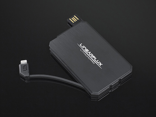 The LithiumCard Wallet Battery juices up both Android and iOS devices without bulking up your pocket.