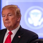 U.S. President Donald Trump speaks at an event where he signed an executive order establishing a National Council for the American Worker. President Trump hosted leaders of the private sector to sign a “Pledge to America’s Workers” to create solutions to issues affecting the American labor force, and to create more than 500,000 opportunities for students and workers over the next 5 years. The event took place in the East Room of the White House in Washington, D.C. on Thursday, July 19, 2018  (Photo by Cheriss May/NurPhoto)