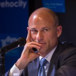 WEST HOLLYWOOD, CA - JULY 26: Attorney Michael Avenatti participates in a city-sponsored panel discussion on July 26, 2018 in West Hollywood, California. During the discussion, Avenatti announced that he is representing three more women who will come forth to claim they were paid by Donald Trump, AMI Entertainment and Michael Cohen to remain silent. Avenatti represents Stormy Daniels in her lawsuit against President Trump over a $130,000 payment to silence her about an alleged affair with Trump.  (Photo by David McNew/Getty Images)