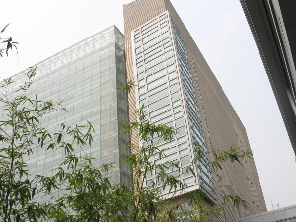 The new U.S. embassy in Beijing, China, shown on August 4, 2008, will be inaugurated by President George W. Bush when he visits for the Olympics. The $434 million building is the second largest U.S. embassy in the world at 500,000 square feet. (Jack Chang/MCT)